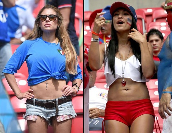 Sexy Cheerleaders at the World Cup