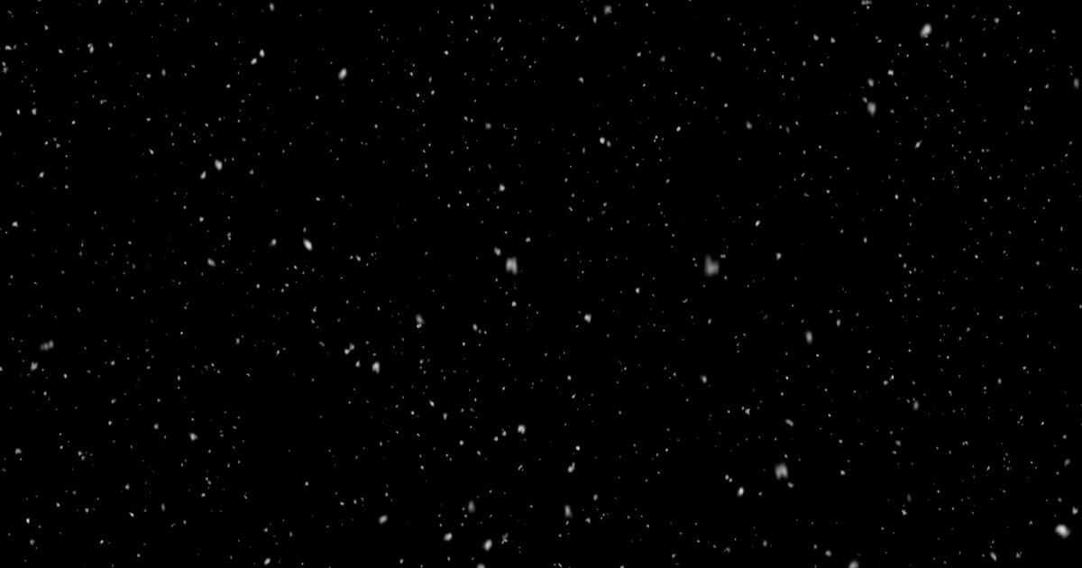 Падающий снег. Метель (Full HD 1920x1080)