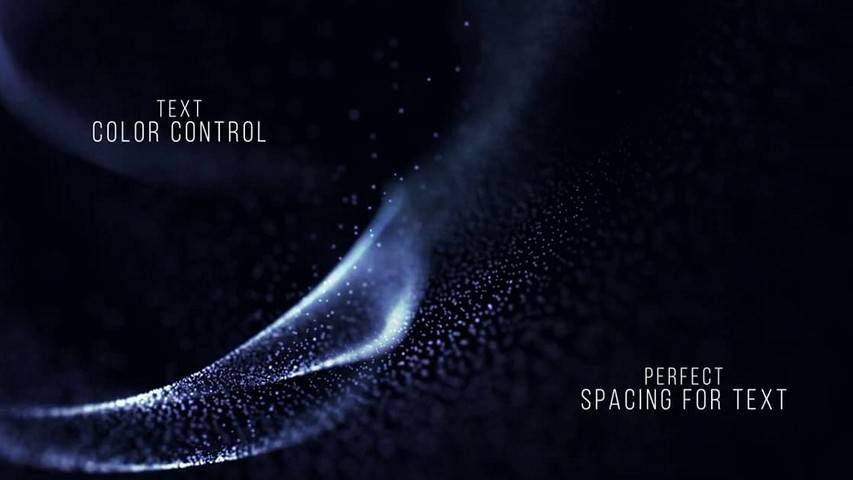 Particle Backgrounds for Titles - After Effects Project
