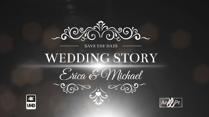 Проект Wedding Titles для After Effects и Adobe Premiere Pro