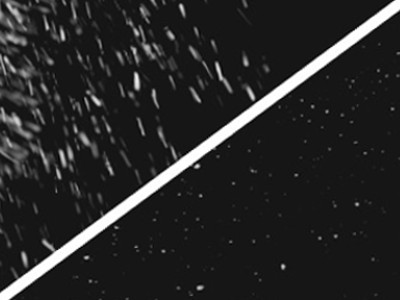 Зимние футажи: снег вьюга буря метель [2K]